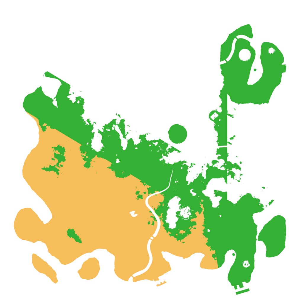 Biome Rust Map: Procedural Map, Size: 4420, Seed: 1272023