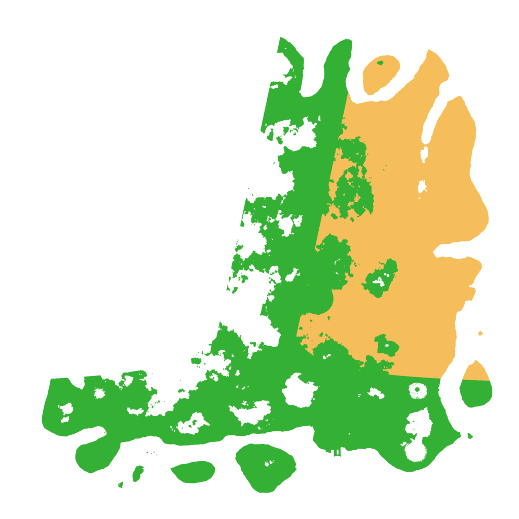 Biome Rust Map: Procedural Map, Size: 4500, Seed: 1267