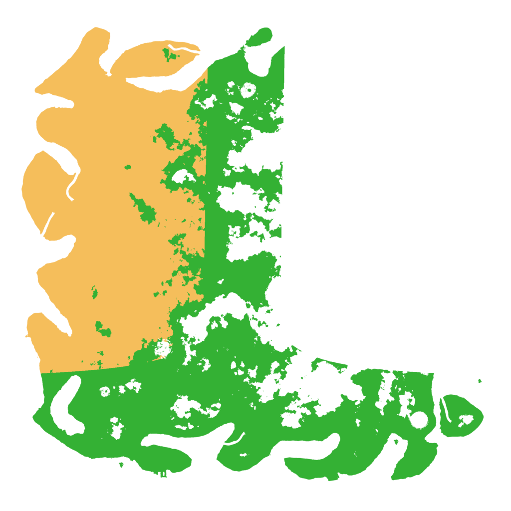 Biome Rust Map: Procedural Map, Size: 5200, Seed: 49783