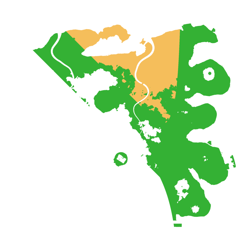 Biome Rust Map: Procedural Map, Size: 3000, Seed: 1566231076