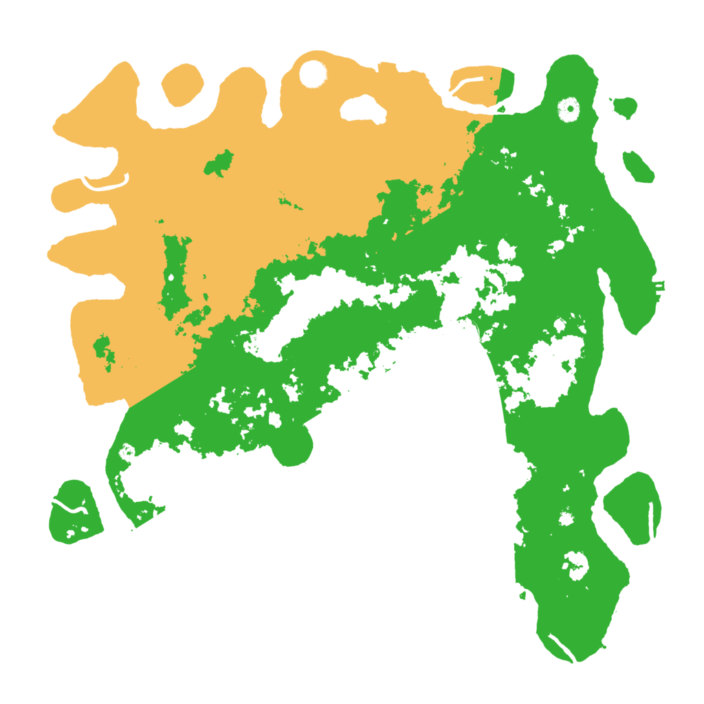 Biome Rust Map: Procedural Map, Size: 4500, Seed: 1717362580