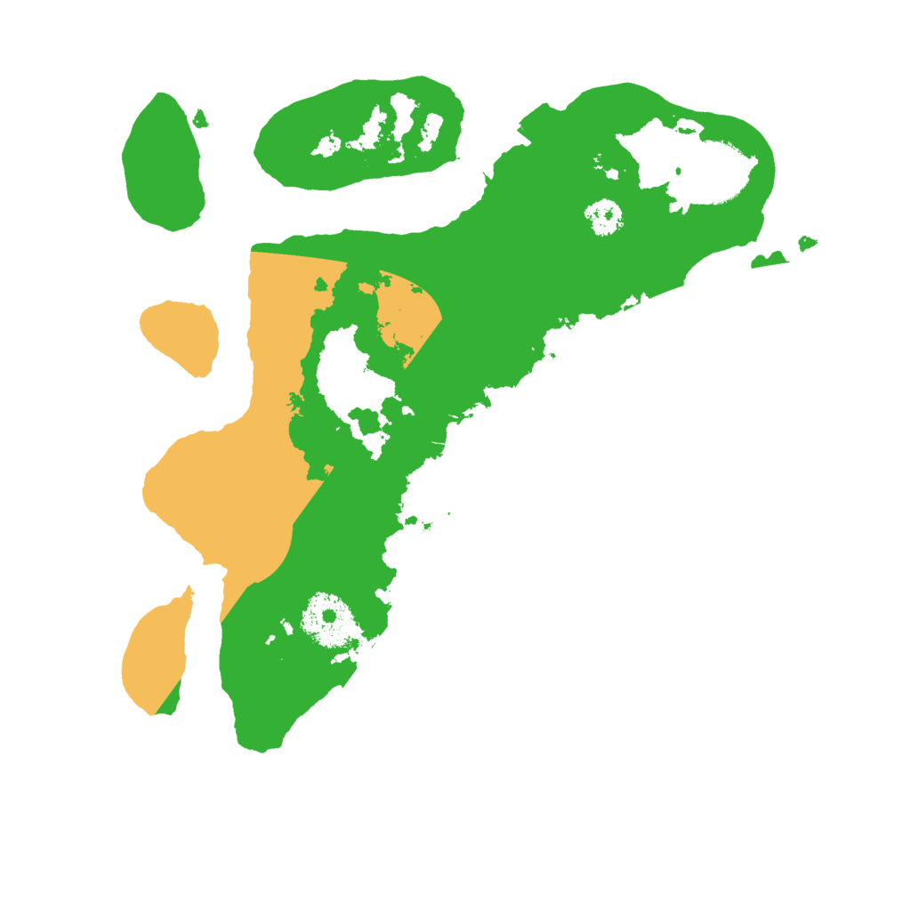 Biome Rust Map: Procedural Map, Size: 2626, Seed: 2626