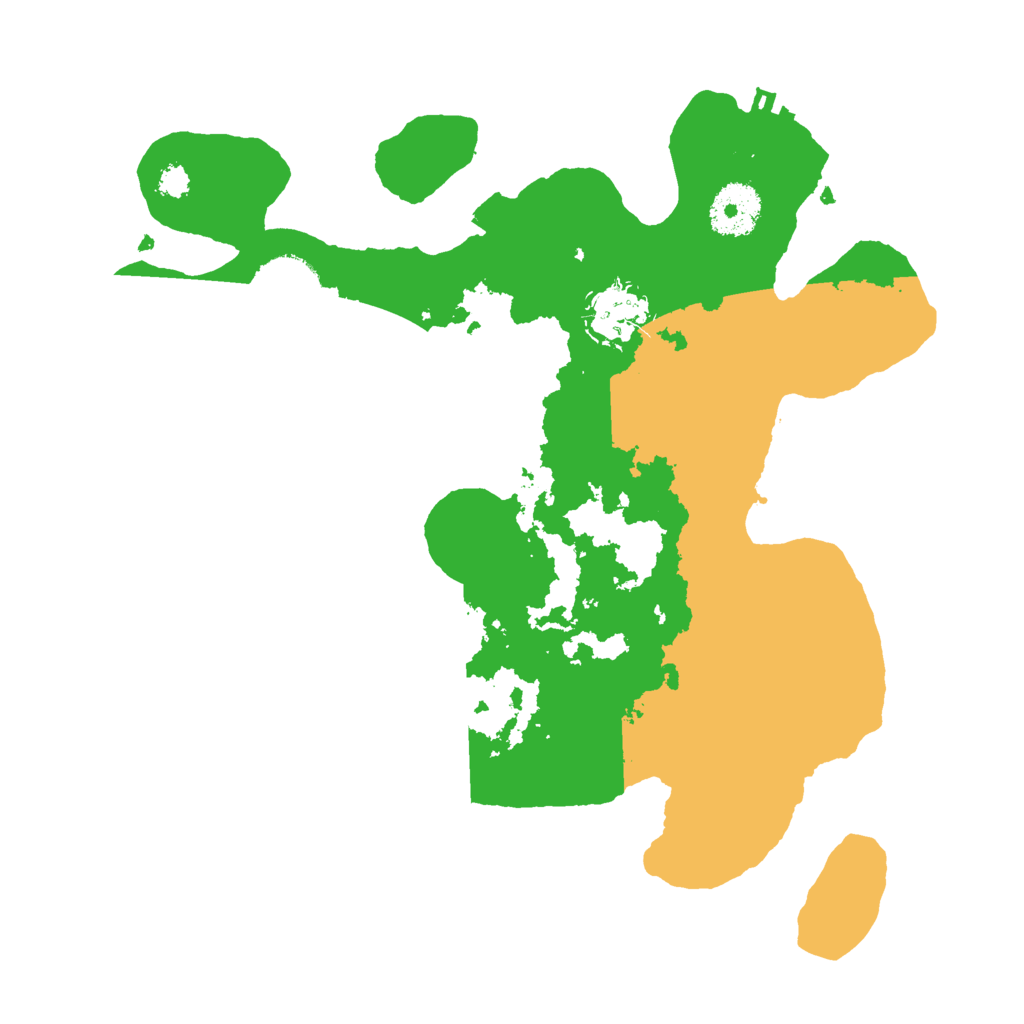 Biome Rust Map: Procedural Map, Size: 3000, Seed: 98562