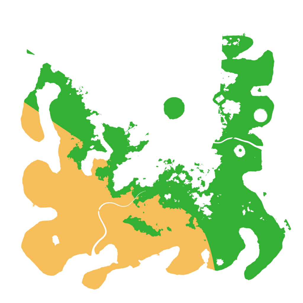 Biome Rust Map: Procedural Map, Size: 4000, Seed: 636640514