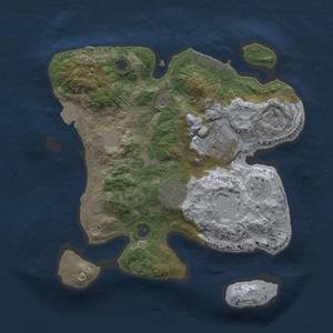 Thumbnail Rust Map: Procedural Map, Size: 2600, Seed: 87, 8 Monuments