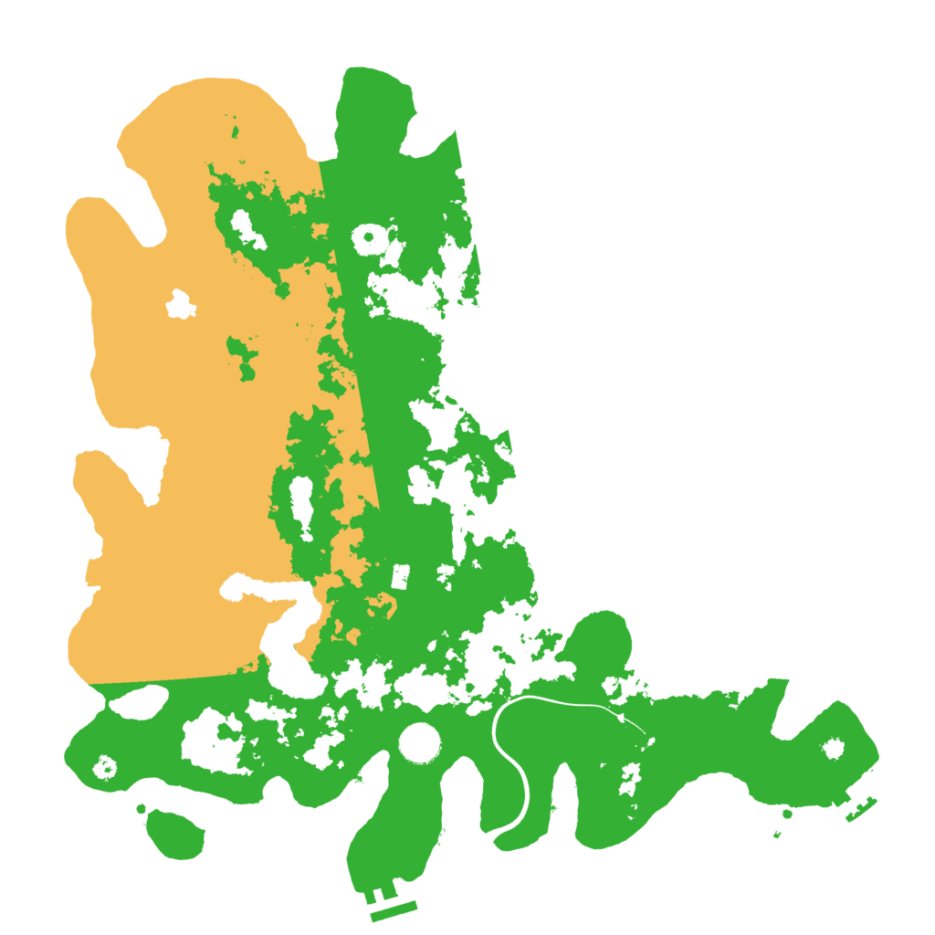 Biome Rust Map: Procedural Map, Size: 4000, Seed: 507929095