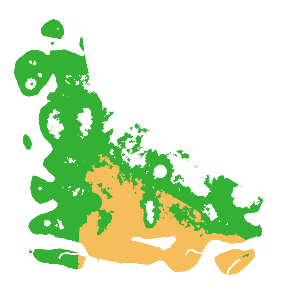 Biome Rust Map: Procedural Map, Size: 4000, Seed: 23422