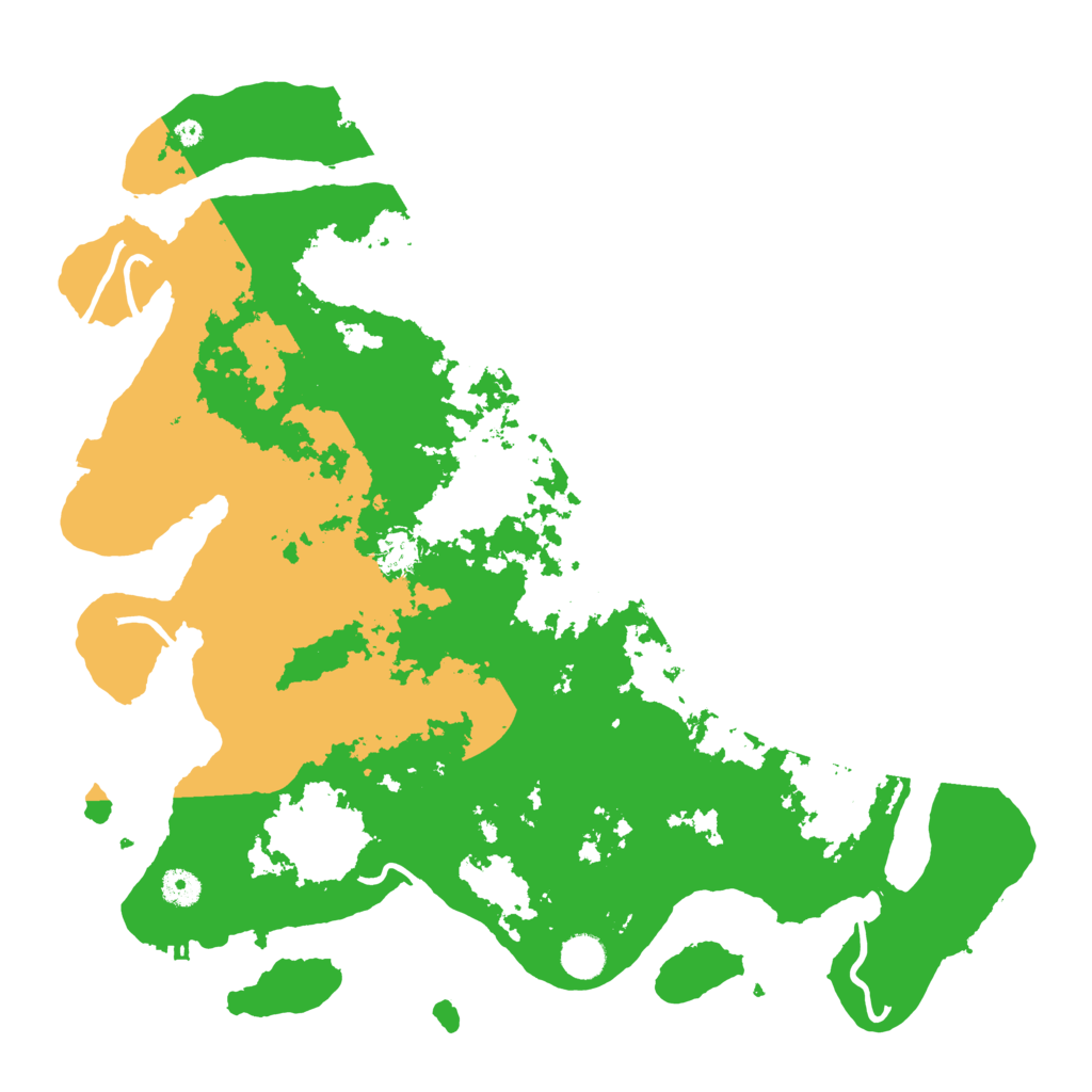 Biome Rust Map: Procedural Map, Size: 4300, Seed: 10122023