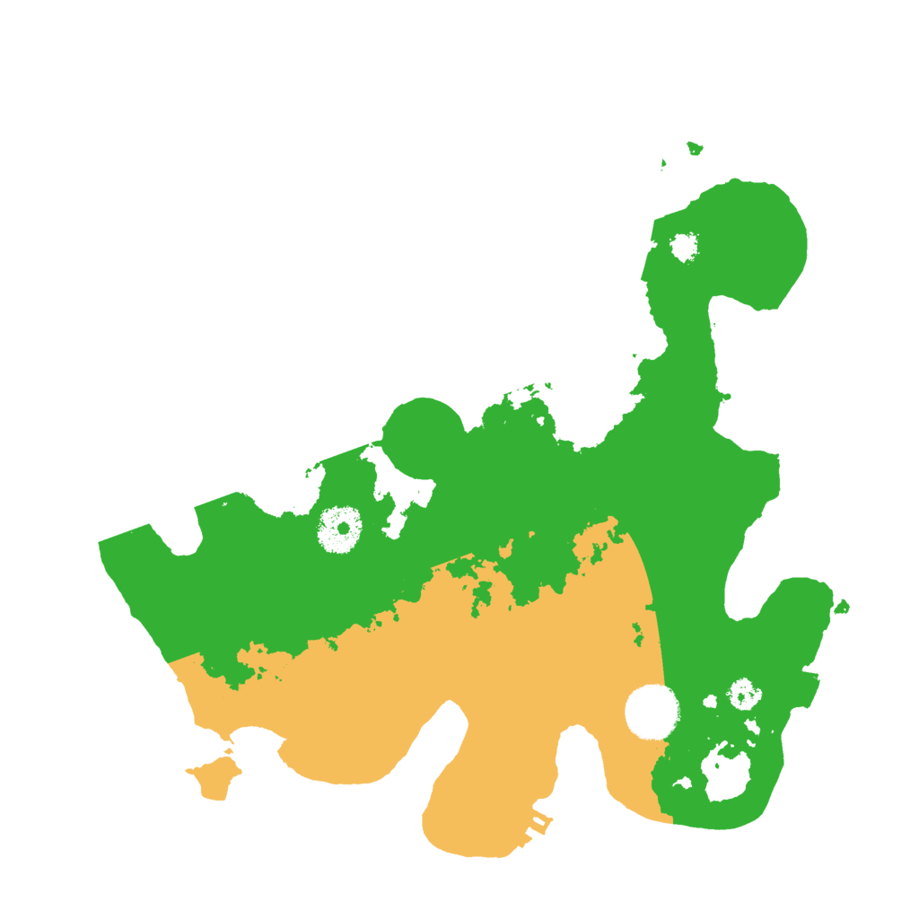 Biome Rust Map: Procedural Map, Size: 3000, Seed: 1643532023