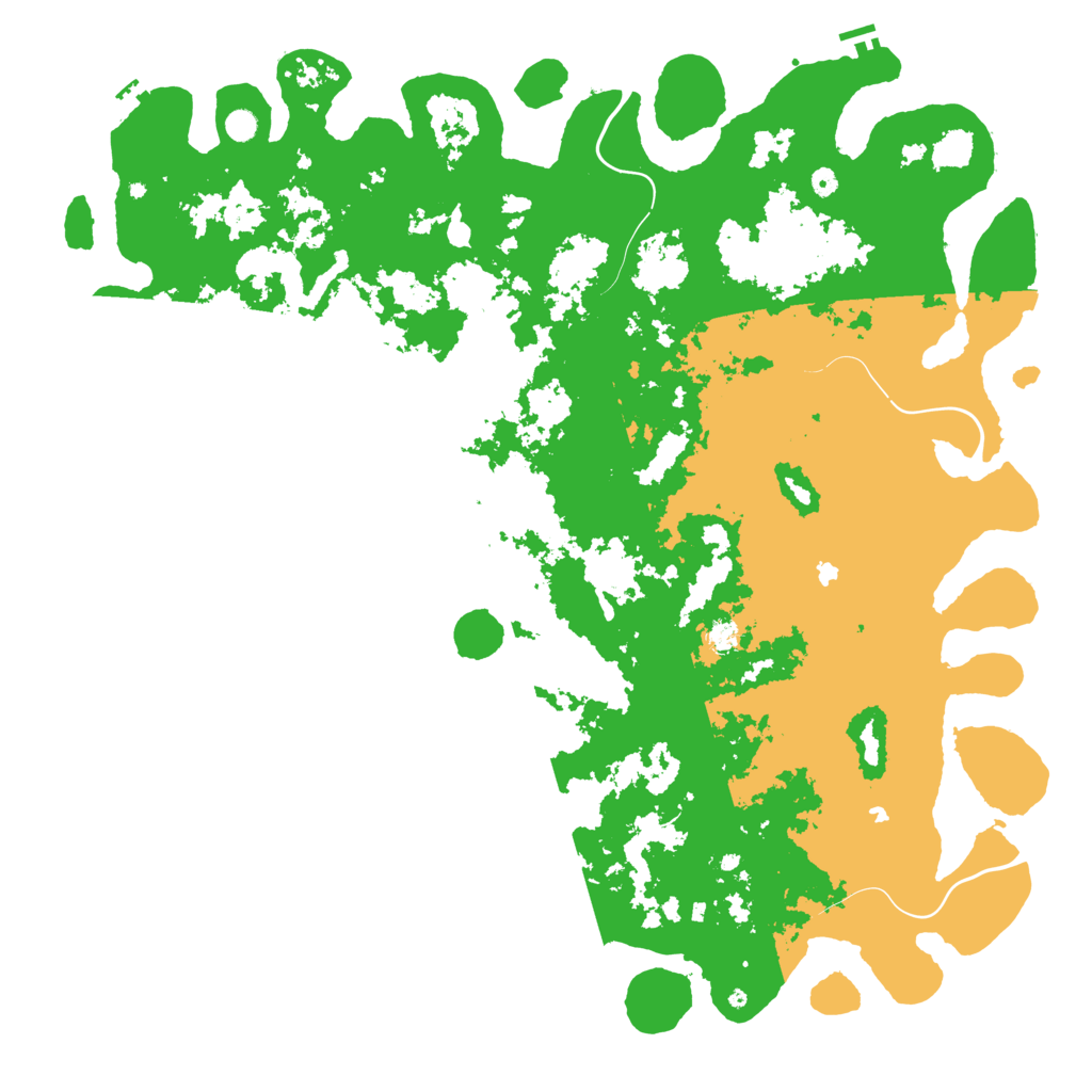 Biome Rust Map: Procedural Map, Size: 6000, Seed: 676162572