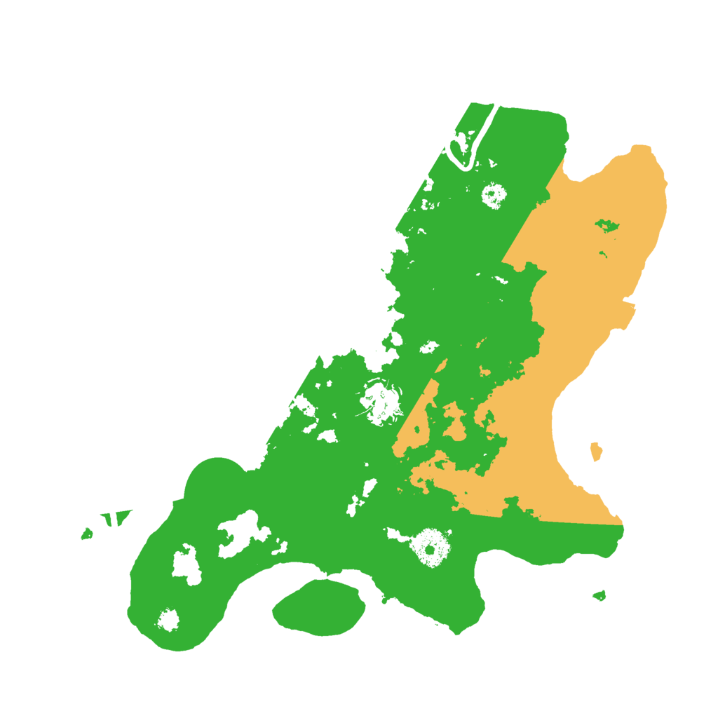 Biome Rust Map: Procedural Map, Size: 3000, Seed: 7684
