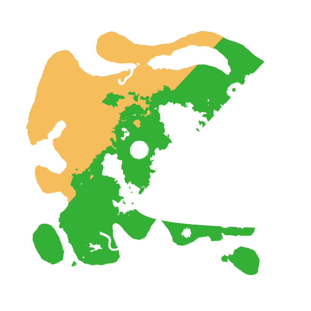 Biome Rust Map: Procedural Map, Size: 3000, Seed: 1466590676