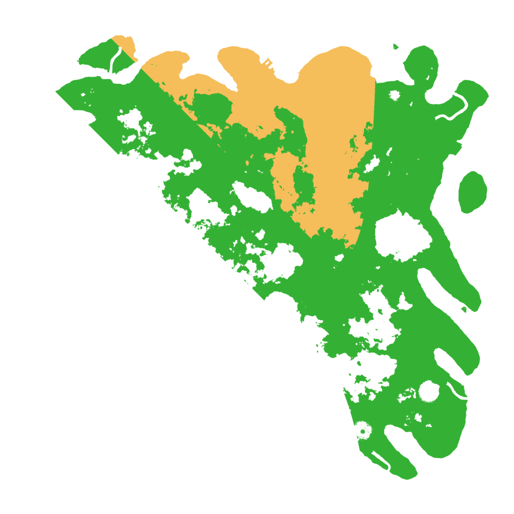 Biome Rust Map: Procedural Map, Size: 4500, Seed: 477347487