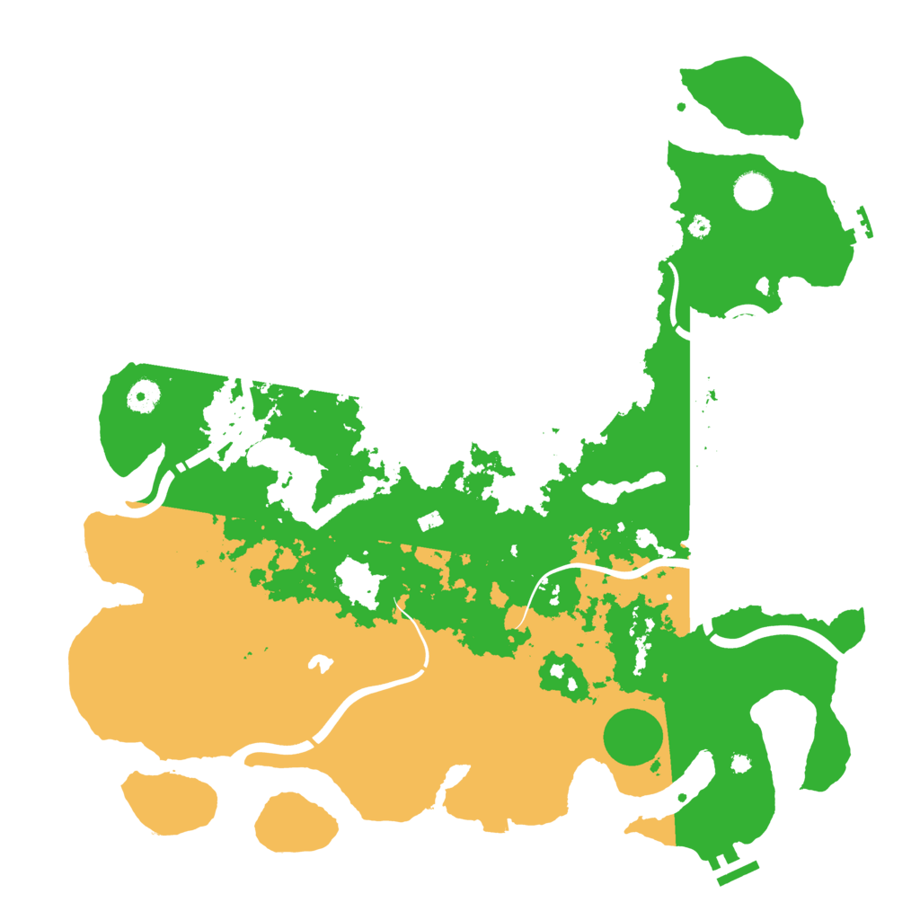 Biome Rust Map: Procedural Map, Size: 4250, Seed: 192837465