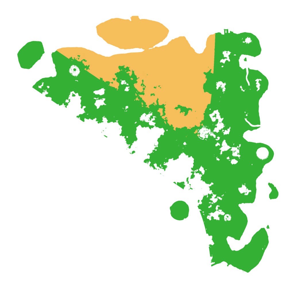 Biome Rust Map: Procedural Map, Size: 4250, Seed: 1318564160