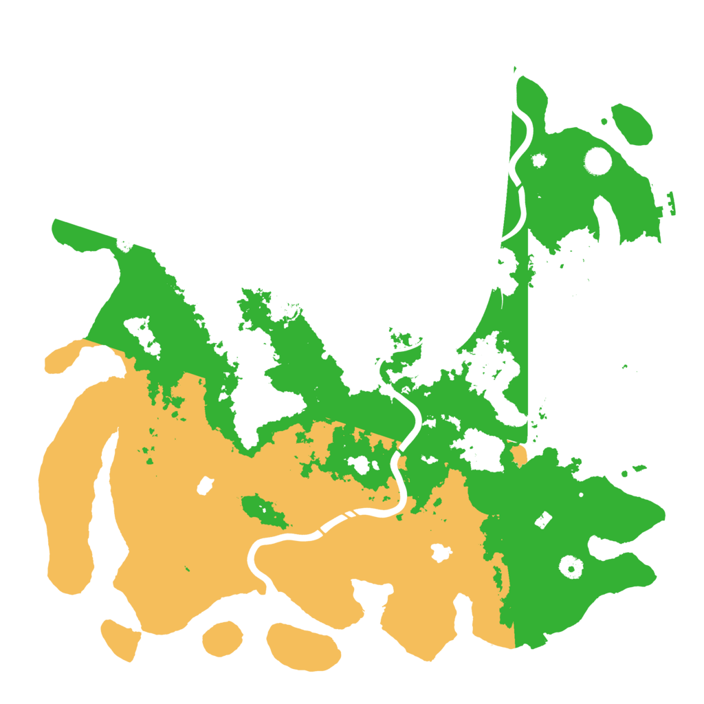 Biome Rust Map: Procedural Map, Size: 4500, Seed: 1942049897