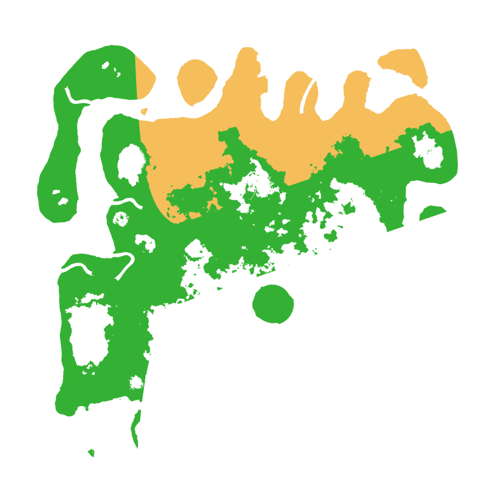 Biome Rust Map: Procedural Map, Size: 3500, Seed: 1418134961