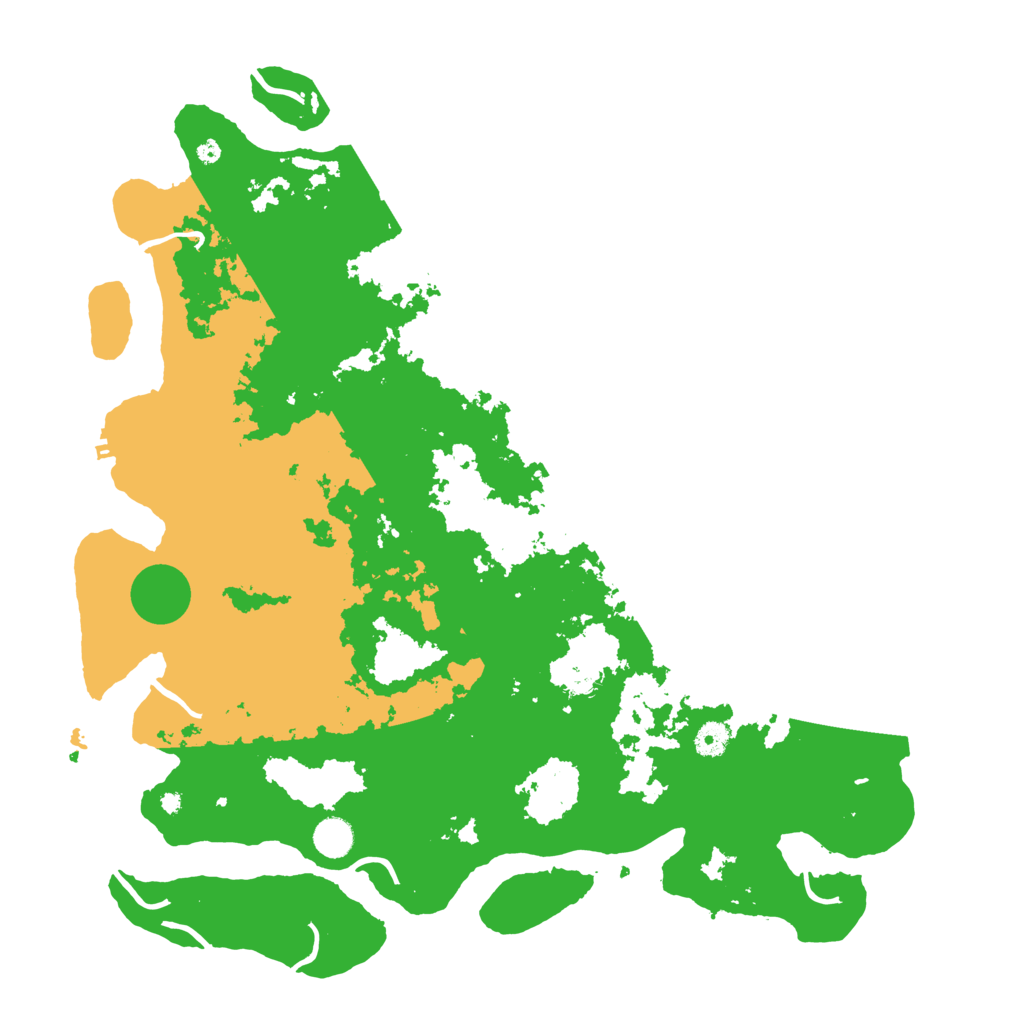 Biome Rust Map: Procedural Map, Size: 4500, Seed: 1025402526