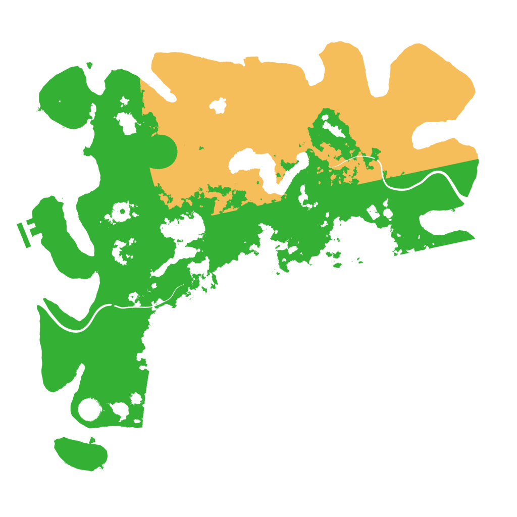 Biome Rust Map: Procedural Map, Size: 4050, Seed: 1762900983