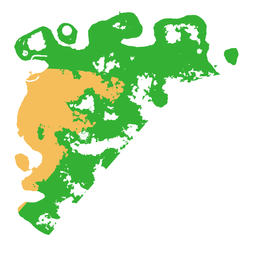 Biome Rust Map: Procedural Map, Size: 4500, Seed: 665100168