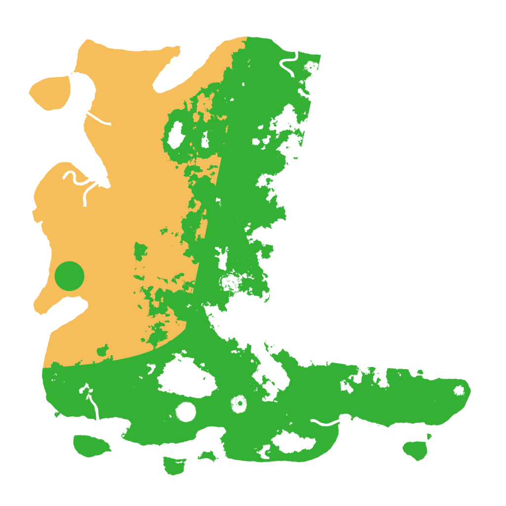 Biome Rust Map: Procedural Map, Size: 4500, Seed: 1325701143