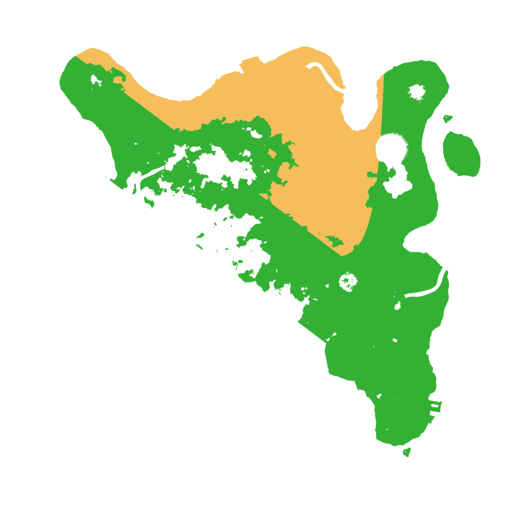Biome Rust Map: Procedural Map, Size: 3000, Seed: 26834