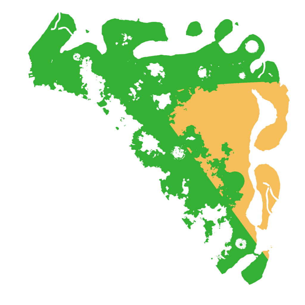 Biome Rust Map: Procedural Map, Size: 4250, Seed: 3453