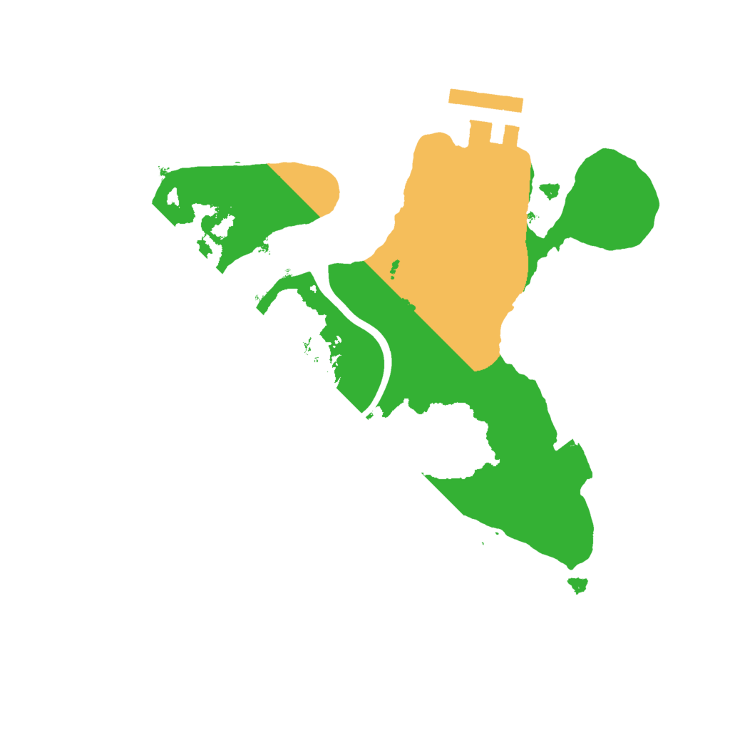 Biome Rust Map: Procedural Map, Size: 2000, Seed: 2047268526