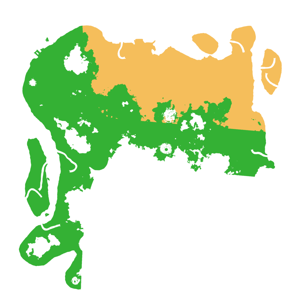 Biome Rust Map: Procedural Map, Size: 4000, Seed: 106132