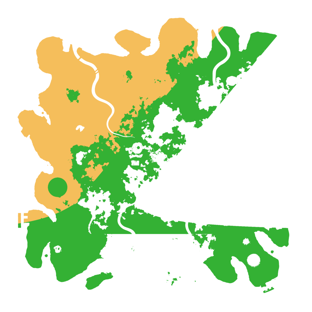 Biome Rust Map: Procedural Map, Size: 4250, Seed: 41126345
