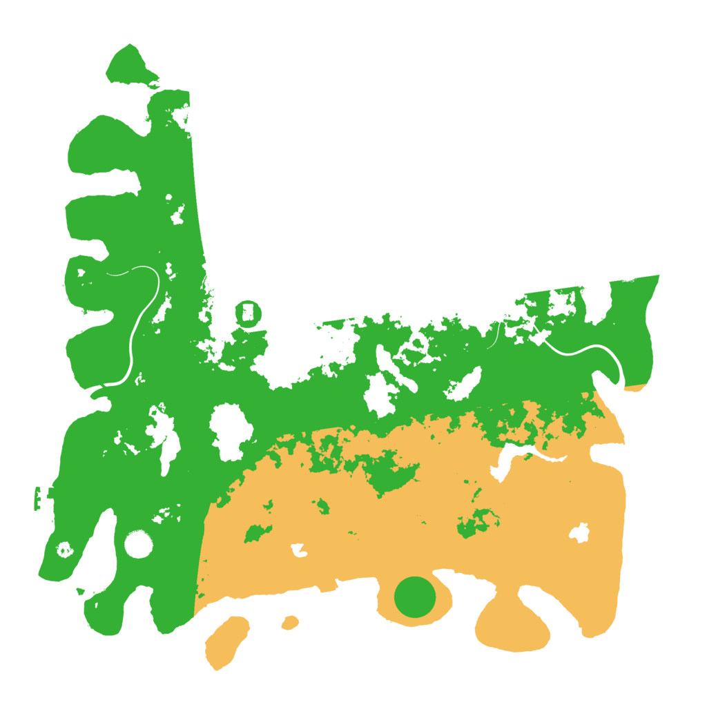 Biome Rust Map: Procedural Map, Size: 4500, Seed: 1017214398