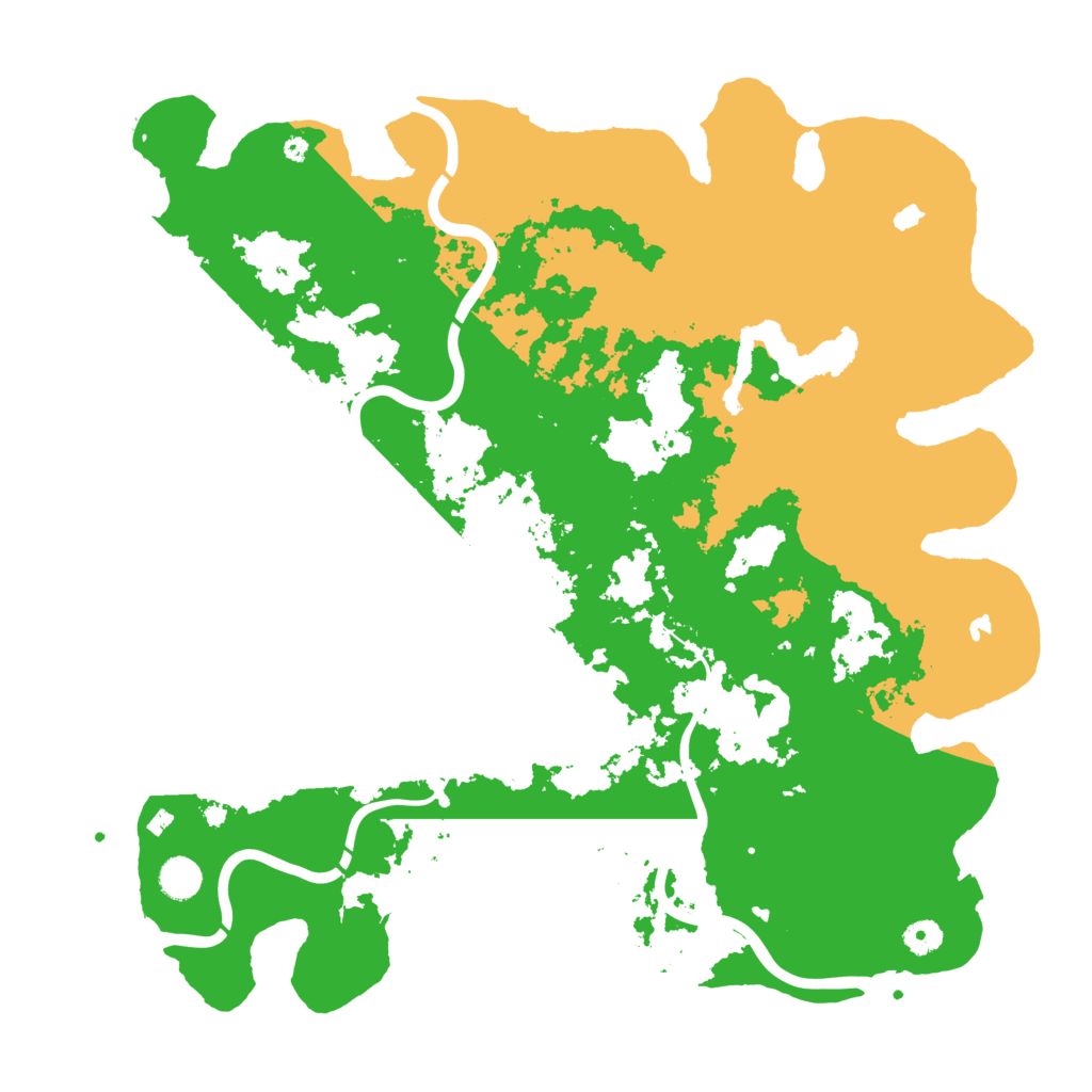 Biome Rust Map: Procedural Map, Size: 4500, Seed: 901989679