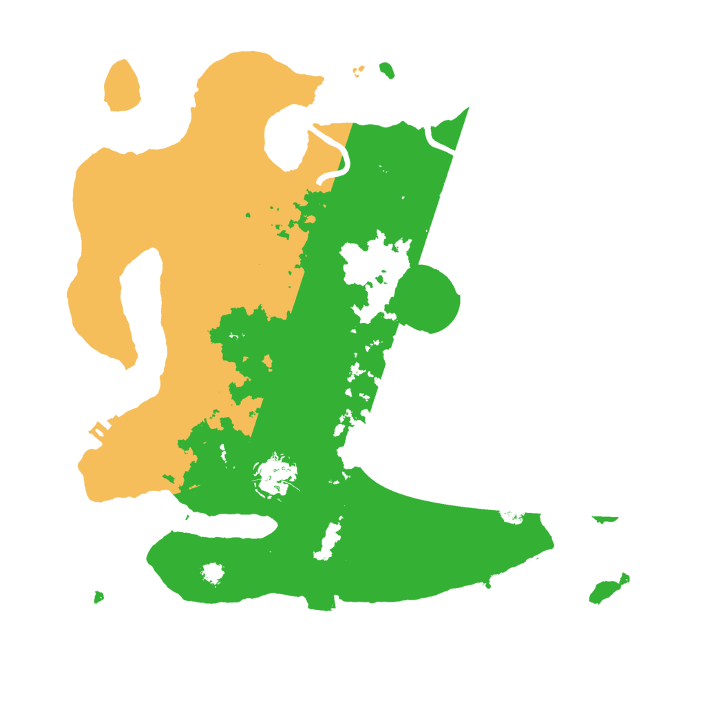 Biome Rust Map: Procedural Map, Size: 3000, Seed: 2794