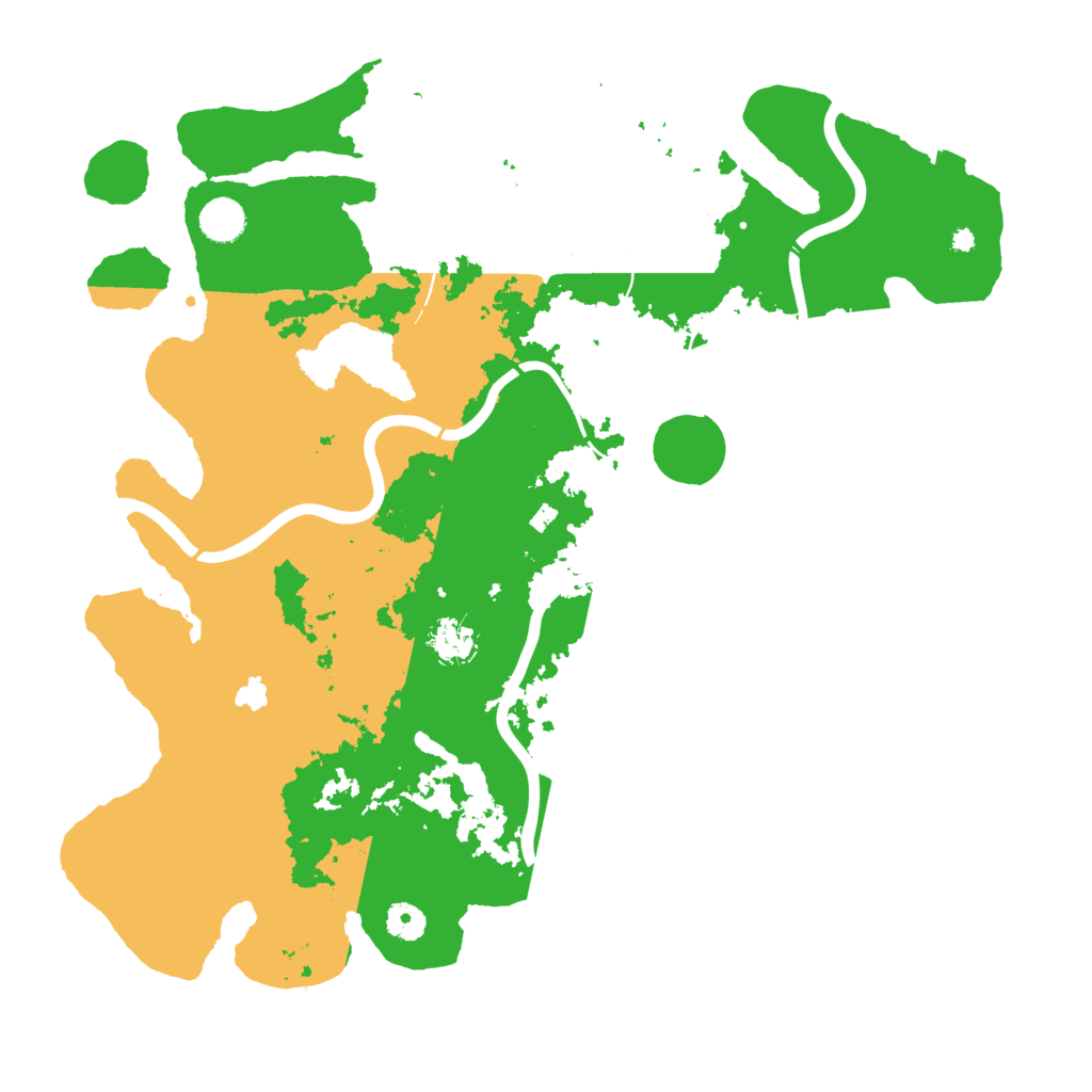 Biome Rust Map: Procedural Map, Size: 4250, Seed: 746837244