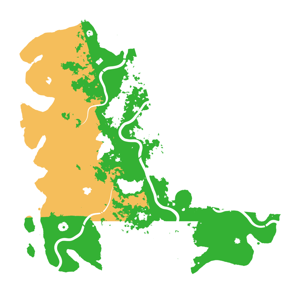 Biome Rust Map: Procedural Map, Size: 4650, Seed: 1582735962