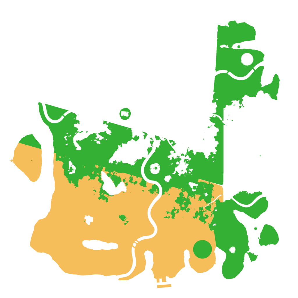 Biome Rust Map: Procedural Map, Size: 4250, Seed: 877235877