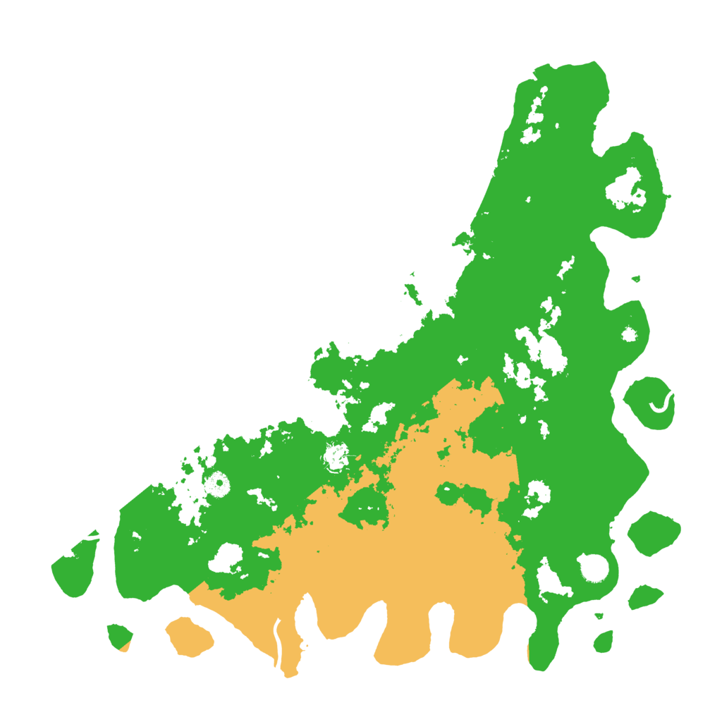 Biome Rust Map: Procedural Map, Size: 4500, Seed: 831239165