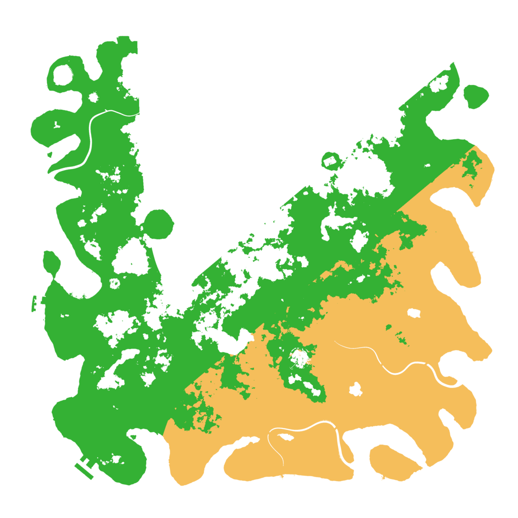 Biome Rust Map: Procedural Map, Size: 4800, Seed: 1443812