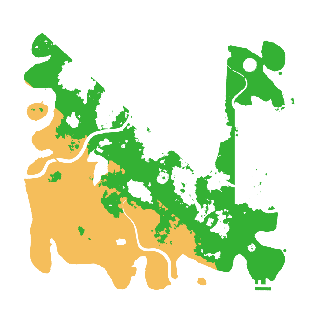 Biome Rust Map: Procedural Map, Size: 4000, Seed: 1843436291