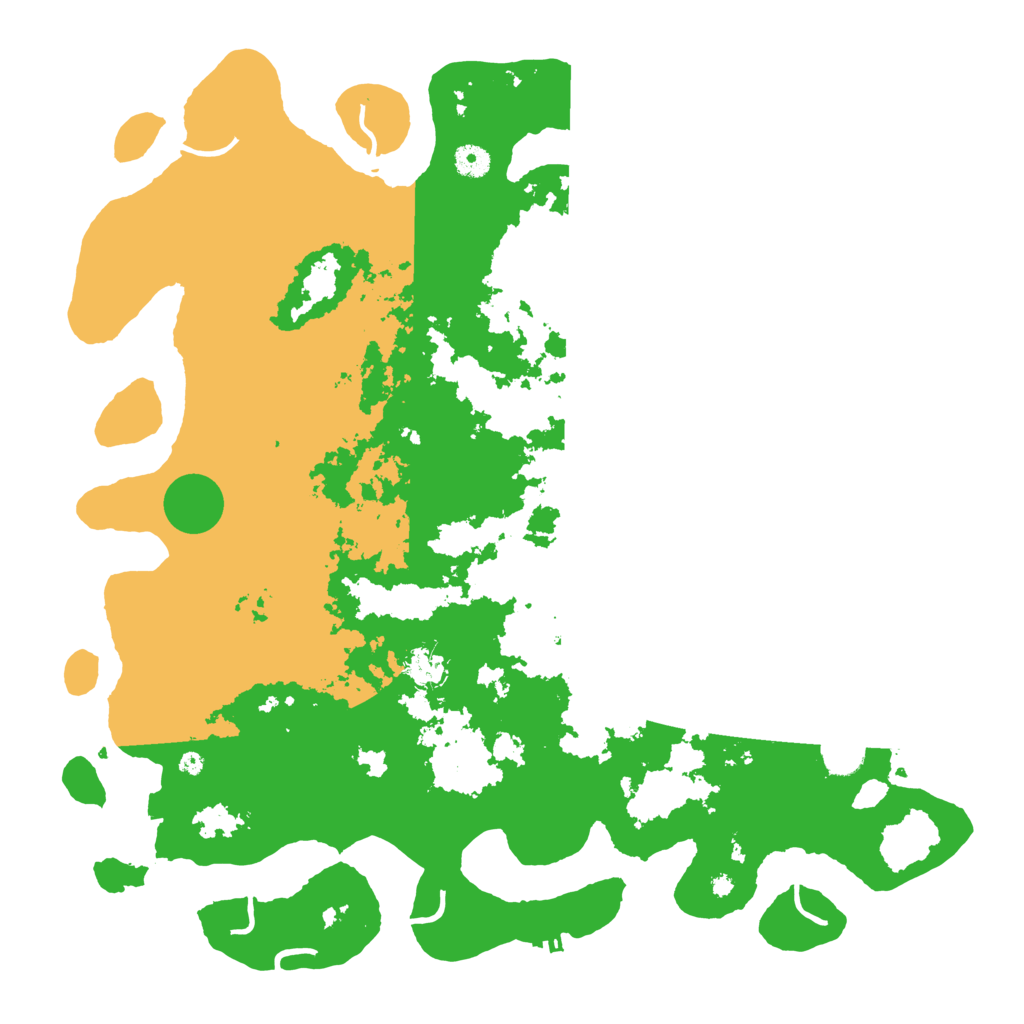Biome Rust Map: Procedural Map, Size: 4500, Seed: 541656217