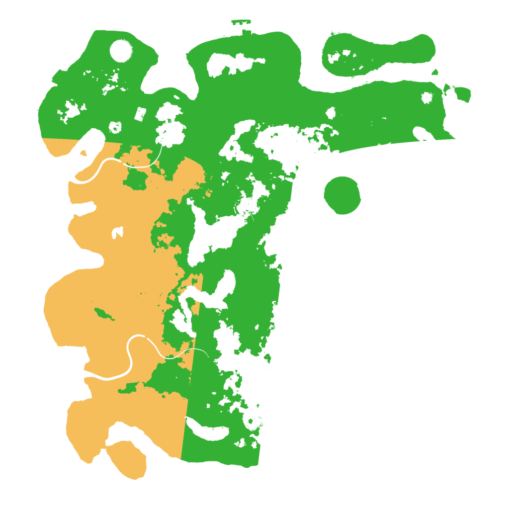 Biome Rust Map: Procedural Map, Size: 4050, Seed: 2116534981