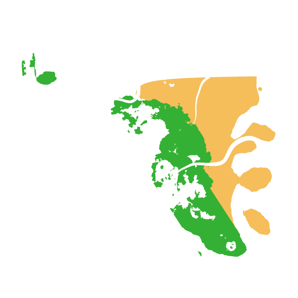Biome Rust Map: Procedural Map, Size: 3000, Seed: 130022153