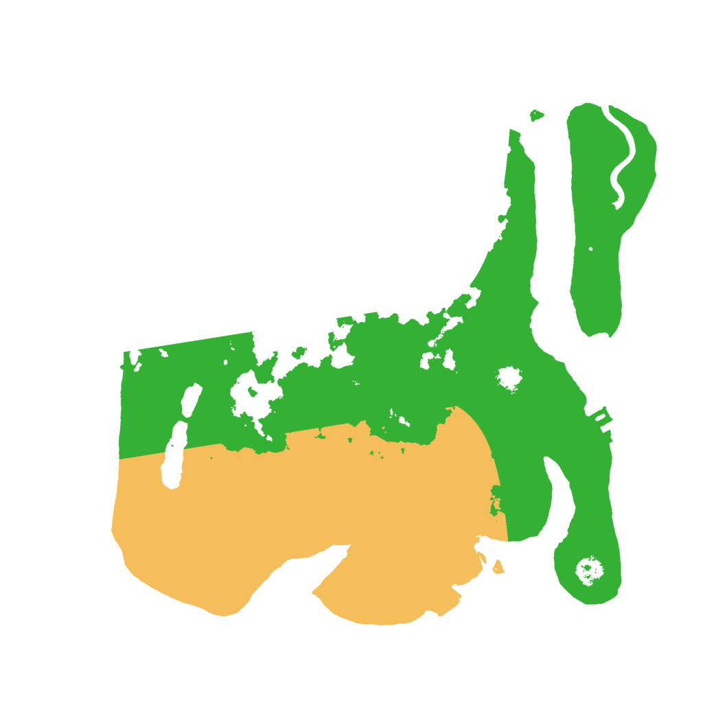 Biome Rust Map: Procedural Map, Size: 2700, Seed: 389645082