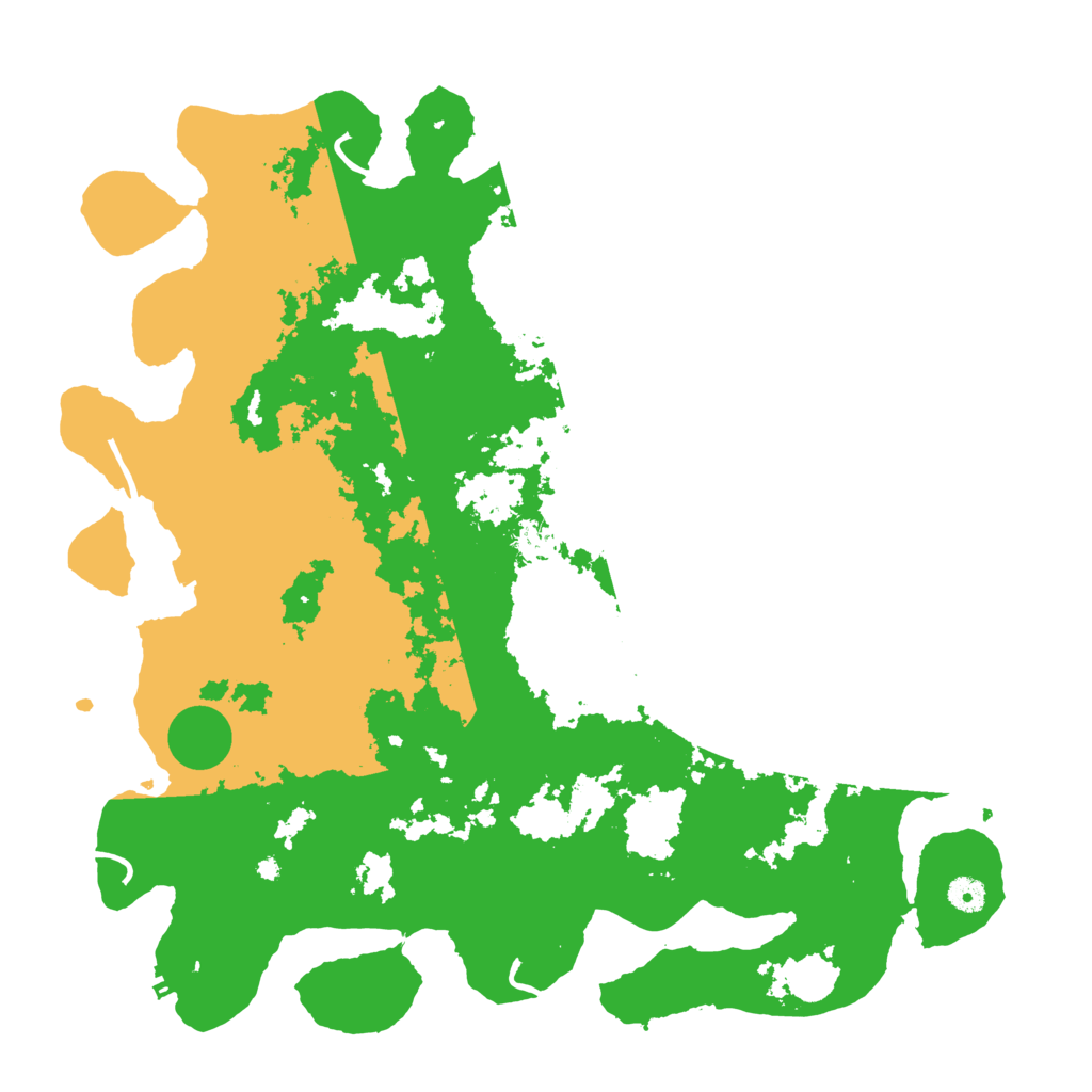 Biome Rust Map: Procedural Map, Size: 4500, Seed: 1369069430