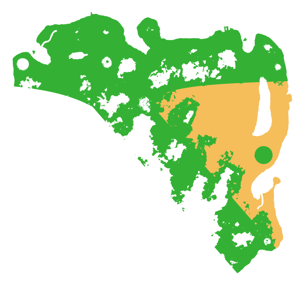 Biome Rust Map: Procedural Map, Size: 4500, Seed: 1869246317