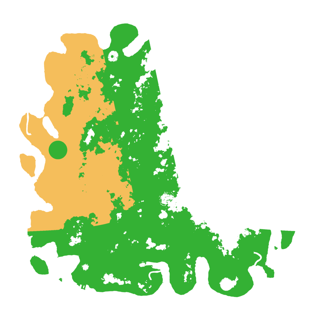 Biome Rust Map: Procedural Map, Size: 4500, Seed: 525898914