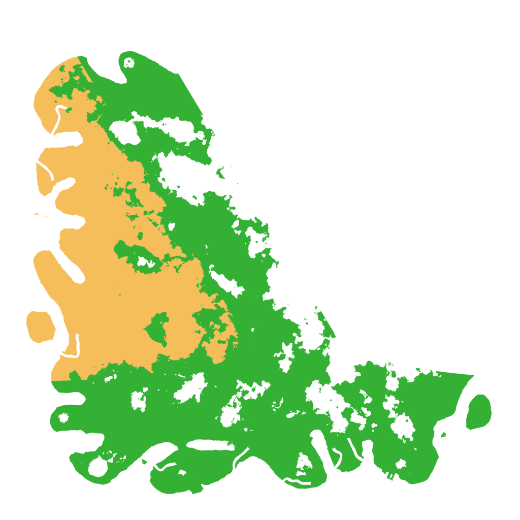 Biome Rust Map: Procedural Map, Size: 5000, Seed: 1137743654