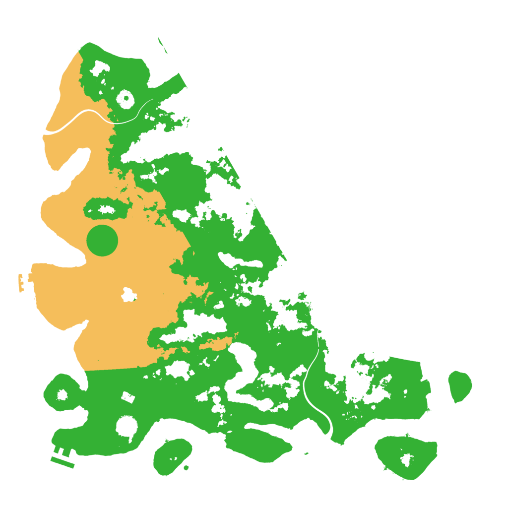 Biome Rust Map: Procedural Map, Size: 4250, Seed: 1877829501
