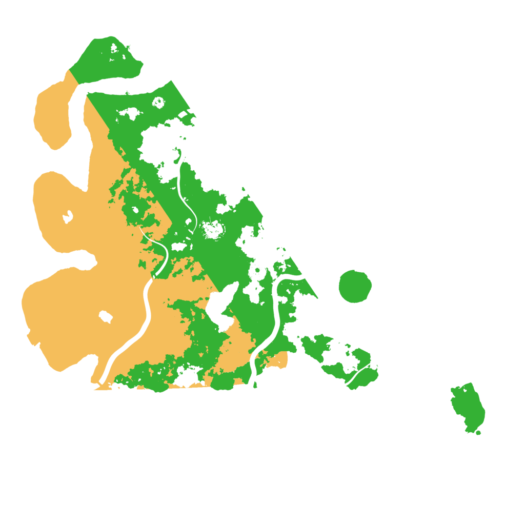 Biome Rust Map: Procedural Map, Size: 4500, Seed: 1486322921