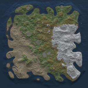 Thumbnail Rust Map: Procedural Map, Size: 4800, Seed: 1572609937, 19 Monuments